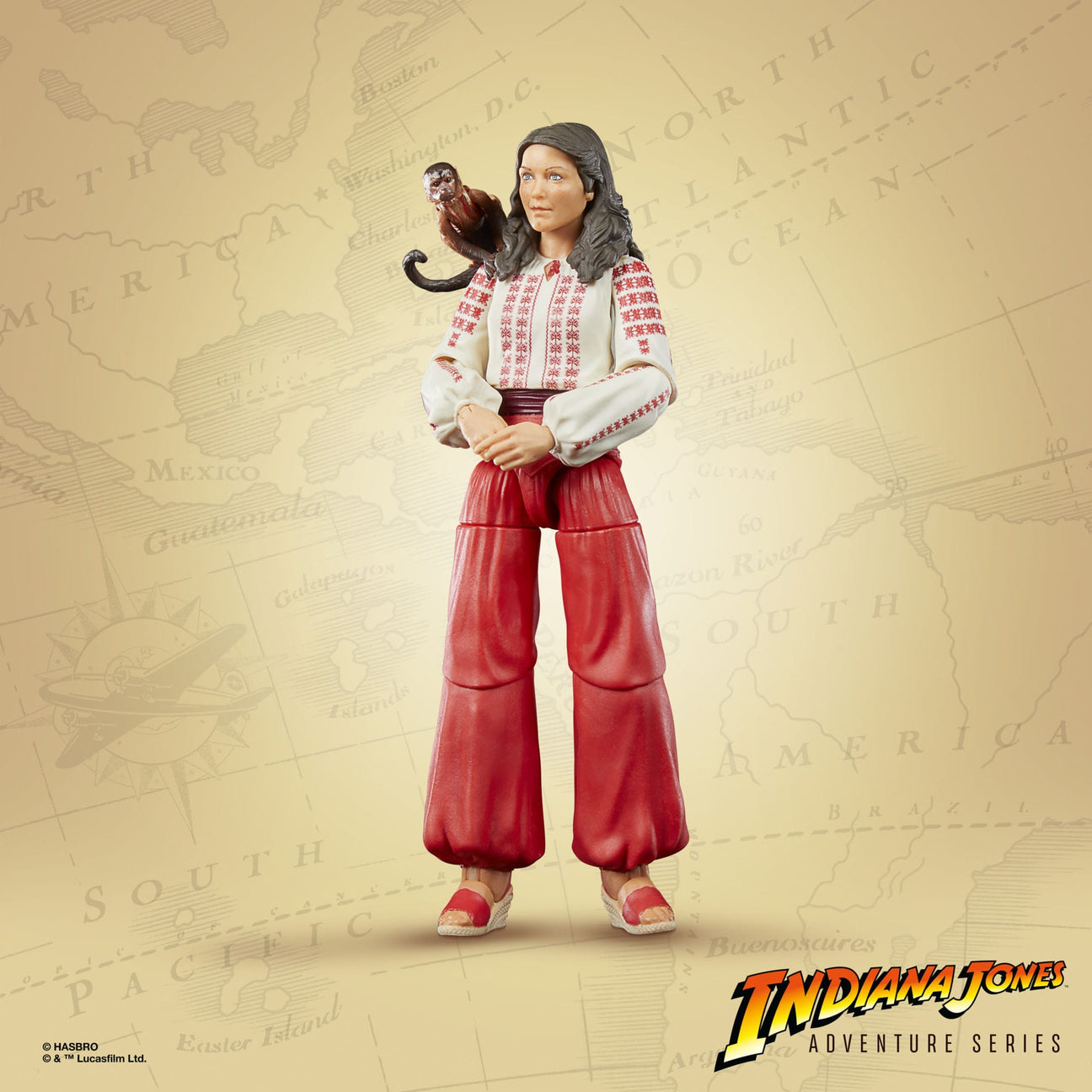 Indiana Jones Adventure Series: Marion Ravenwood (Raiders of the Lost Ark)-Actionfiguren-Hasbro-Mighty Underground