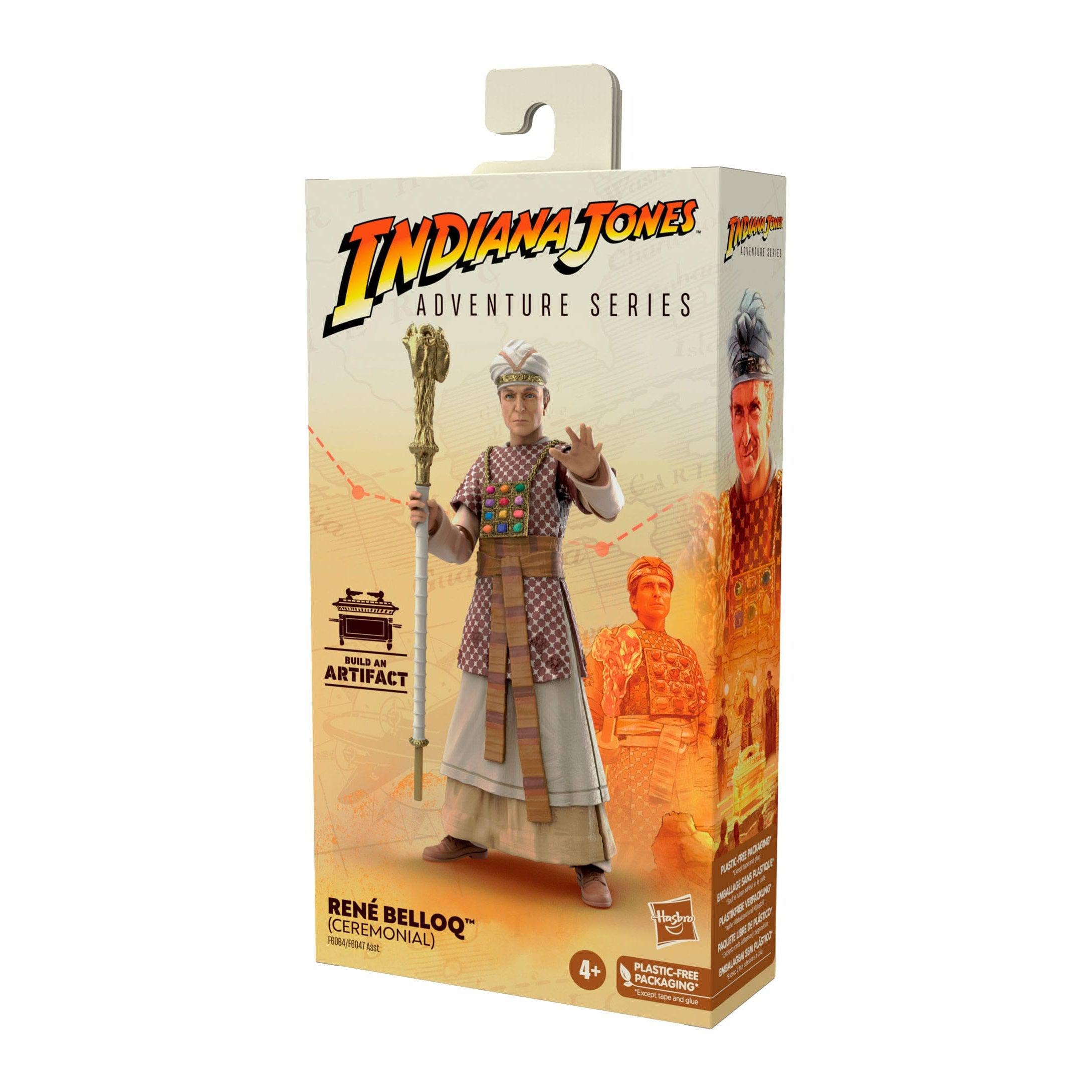 Indiana Jones Adventure Series: René Belloq (Ceremonial, Raiders of the Lost Ark)-Actionfiguren-Hasbro-Mighty Underground