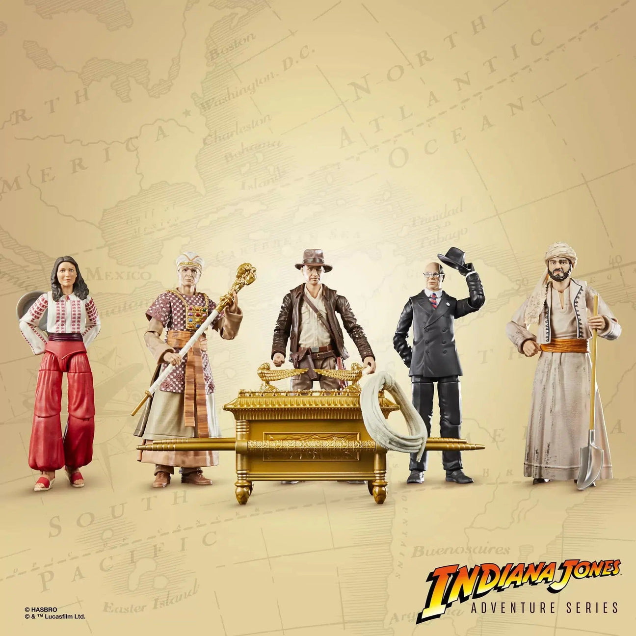 Indiana Jones Adventure Series: Sallah-Actionfiguren-Hasbro-Mighty Underground