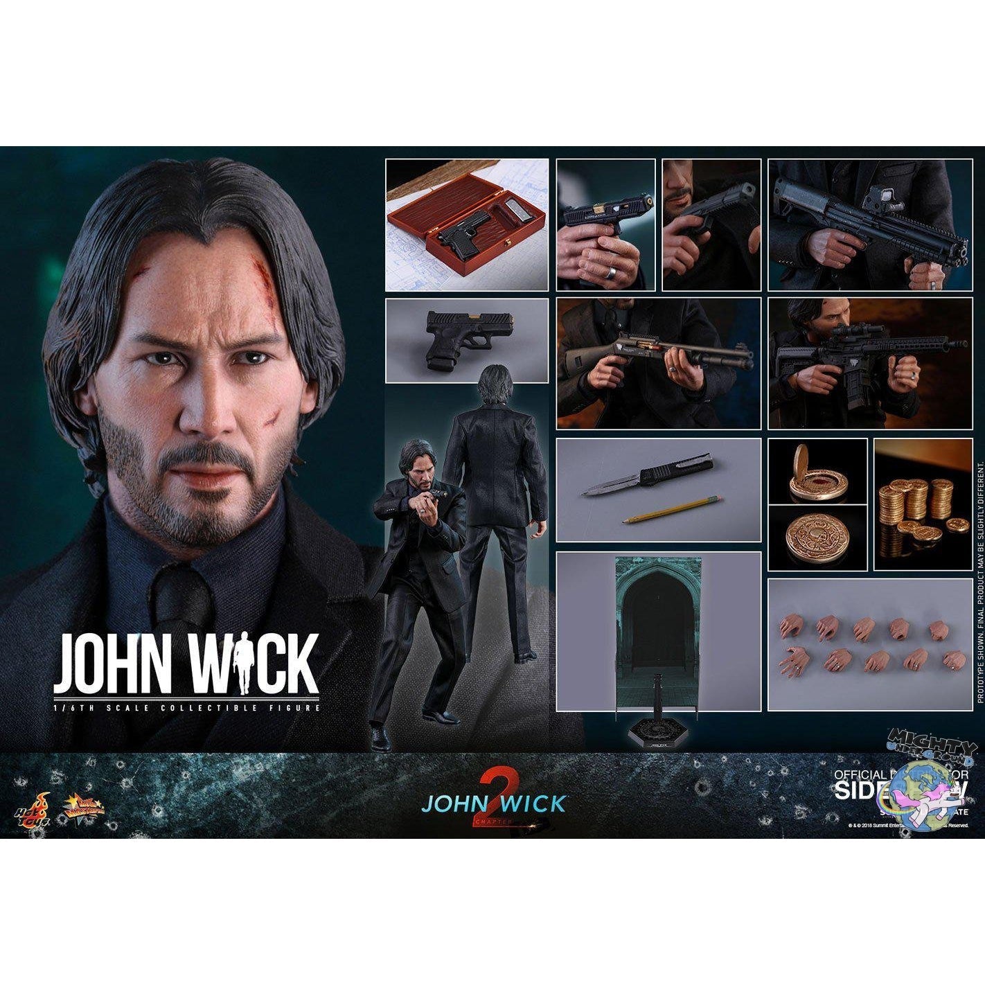 John Wick: Chapter 2 - Masterpiece Series 1/6-Actionfiguren-Hot Toys-Mighty Underground