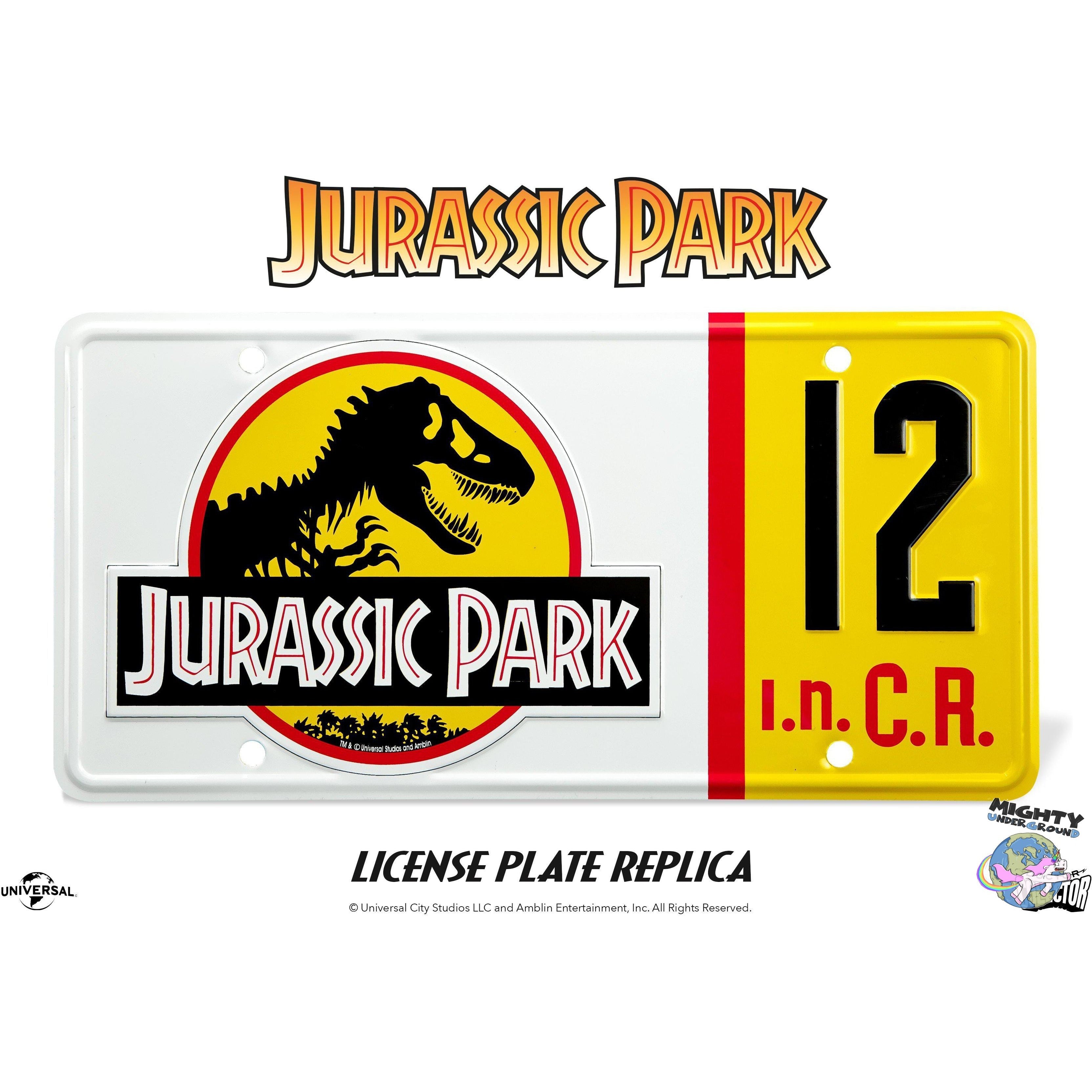 Jurassic Park: Nummernschild - Replik-Replik-Dr. Collector-mighty-underground