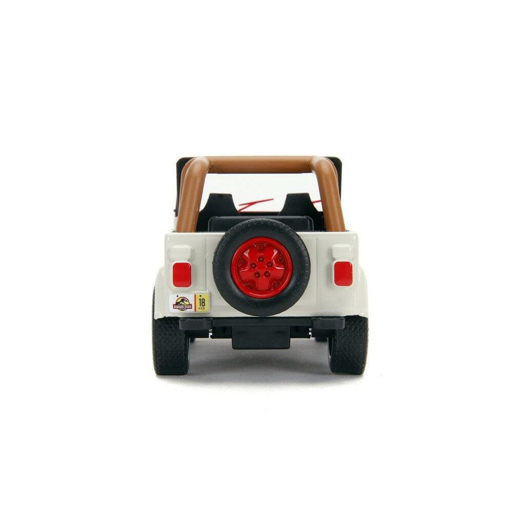 Jurassic World: Jeep Wrangler 1:32 - Modellauto-Modellautos-Jada Toys-Mighty Underground