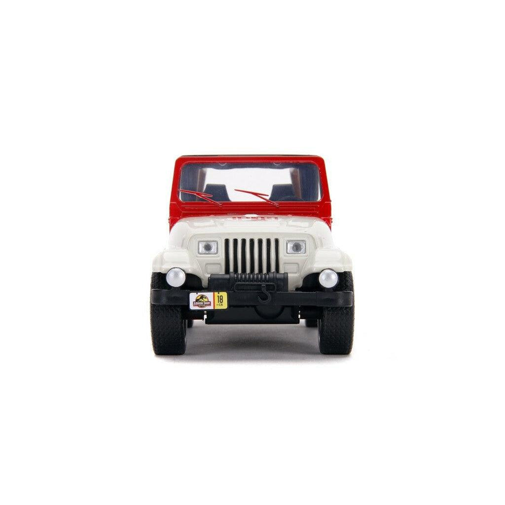 Jurassic World: Jeep Wrangler 1:32 - Modellauto-Modellautos-Jada Toys-Mighty Underground