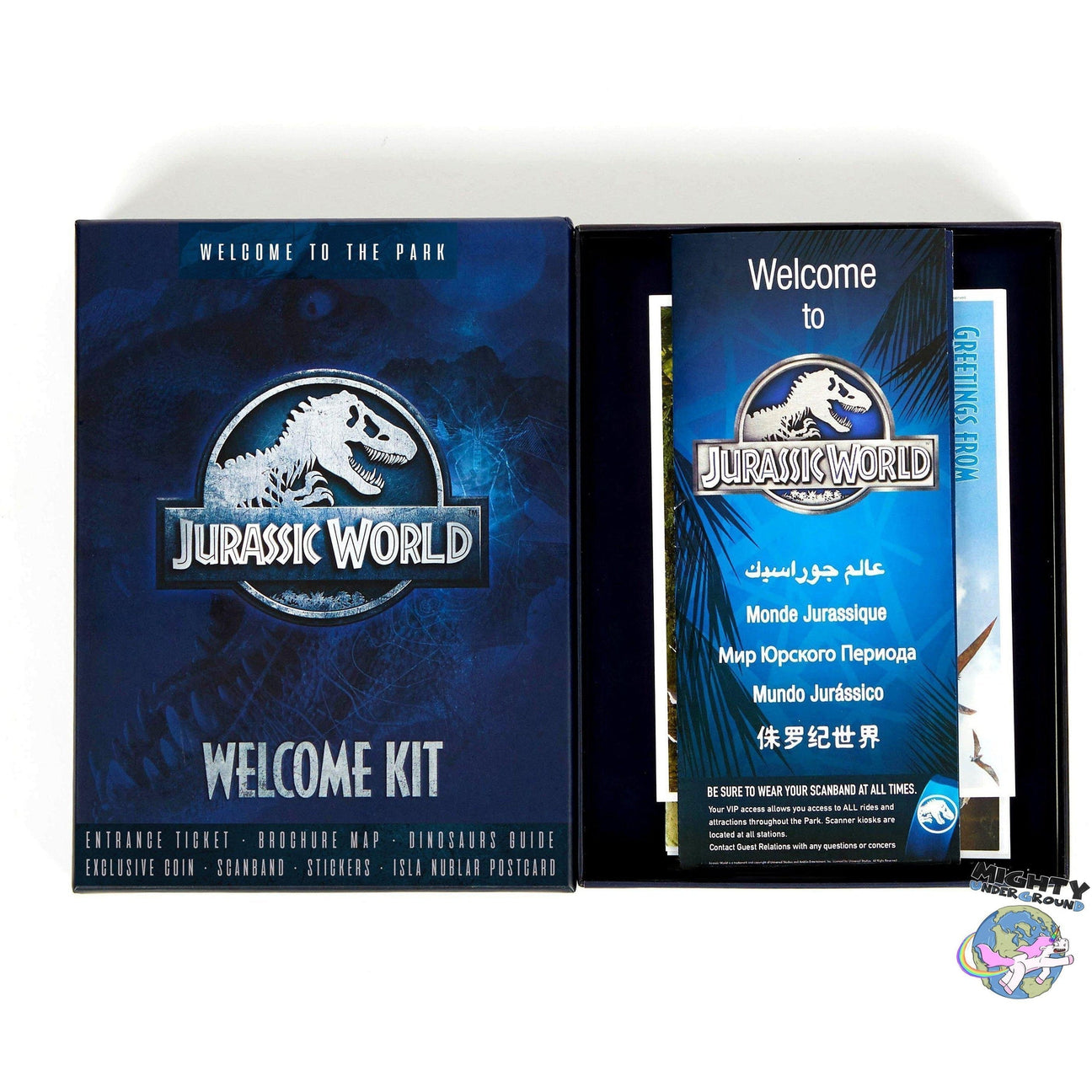 Jurassic World: Welcome Kit-Replik-Dr. Collector-mighty-underground