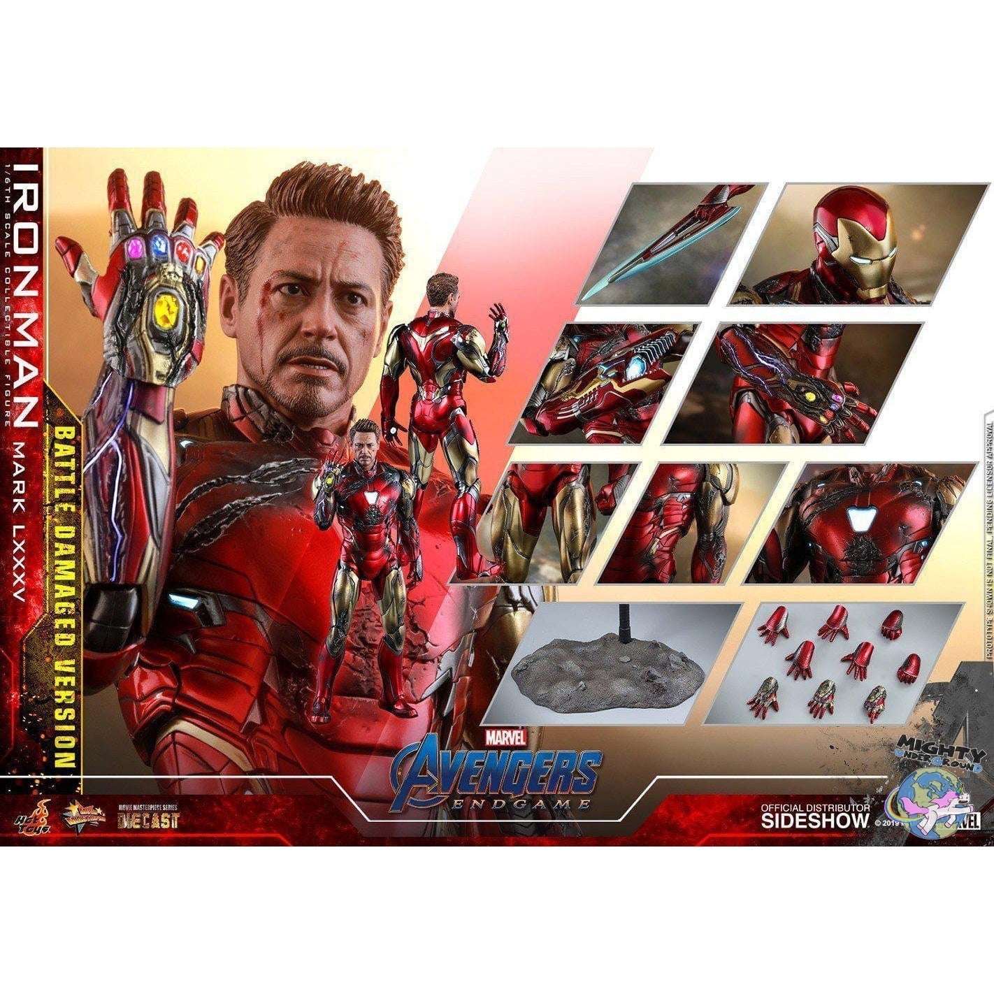 Marvel: Avengers Endgame - BD Iron Man Mark LXXXV 1/6 VORBESTELLUNG!-Actionfiguren-Hot Toys-mighty-underground