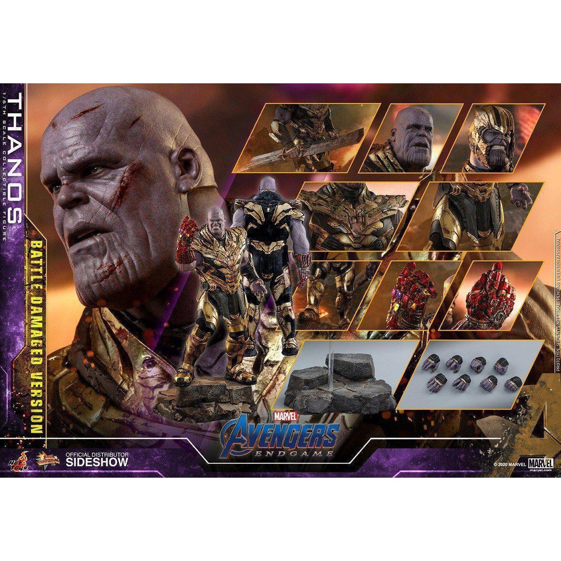 Marvel: Avengers Endgame - BD Thanos 1/6 VORBESTELLUNG!-Actionfiguren-Hot Toys-mighty-underground