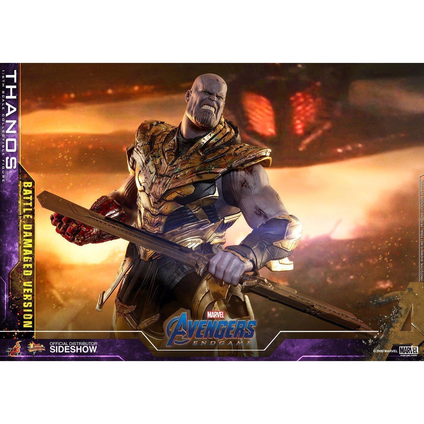 Marvel: Avengers Endgame - BD Thanos 1/6 VORBESTELLUNG!-Actionfiguren-Hot Toys-mighty-underground