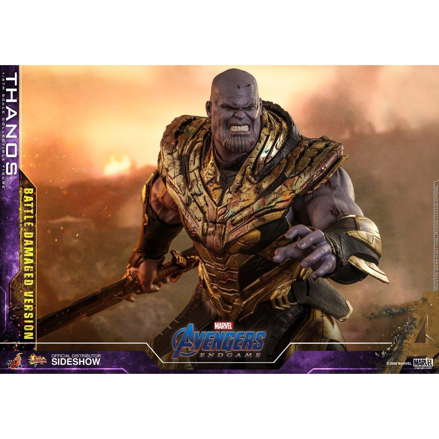 Marvel: Avengers Endgame - BD Thanos 1/6 VORBESTELLUNG!-Actionfiguren-Hot Toys-mighty-underground