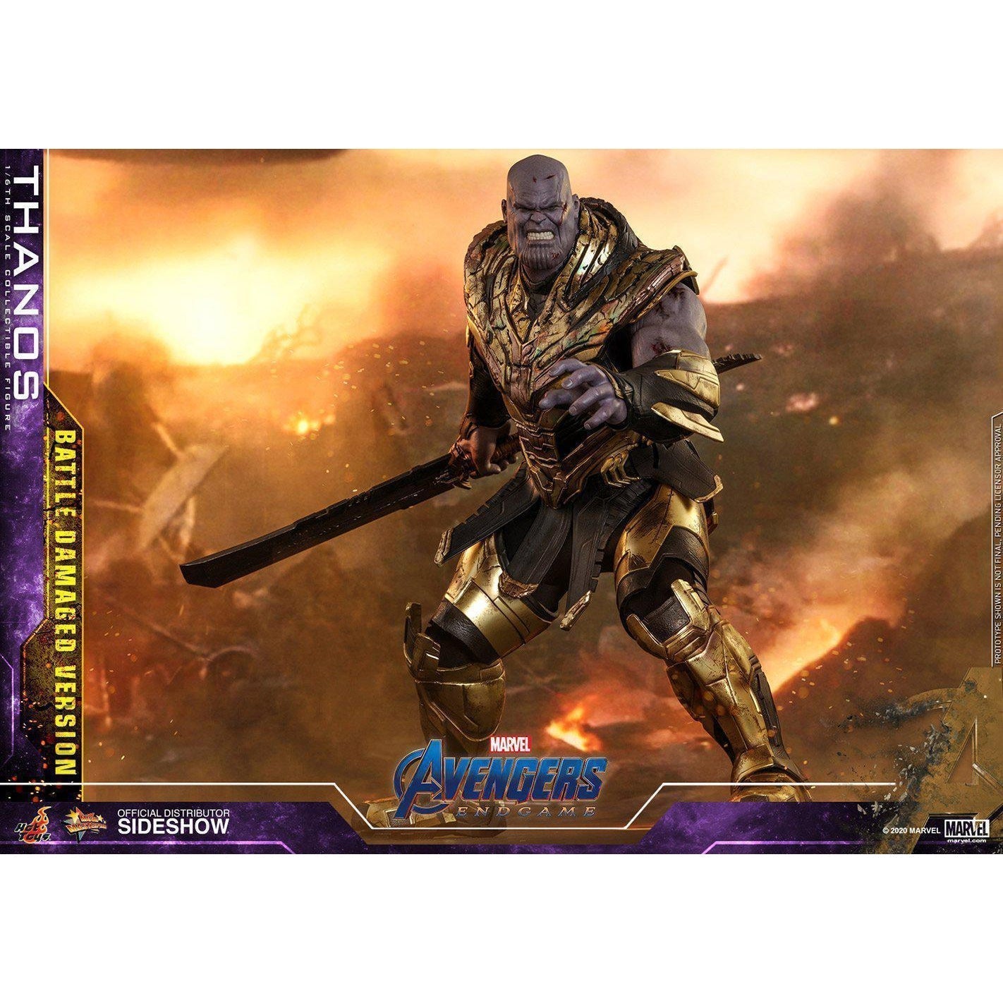 Marvel: Avengers Endgame - BD Thanos 1/6 VORBESTELLUNG!-Actionfiguren-Hot Toys-mighty-underground