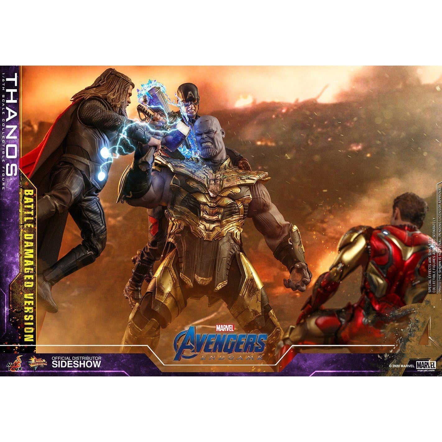 Marvel: Avengers Endgame - BD Thanos 1/6 VORBESTELLUNG!-Actionfiguren-Hot Toys-mighty-underground