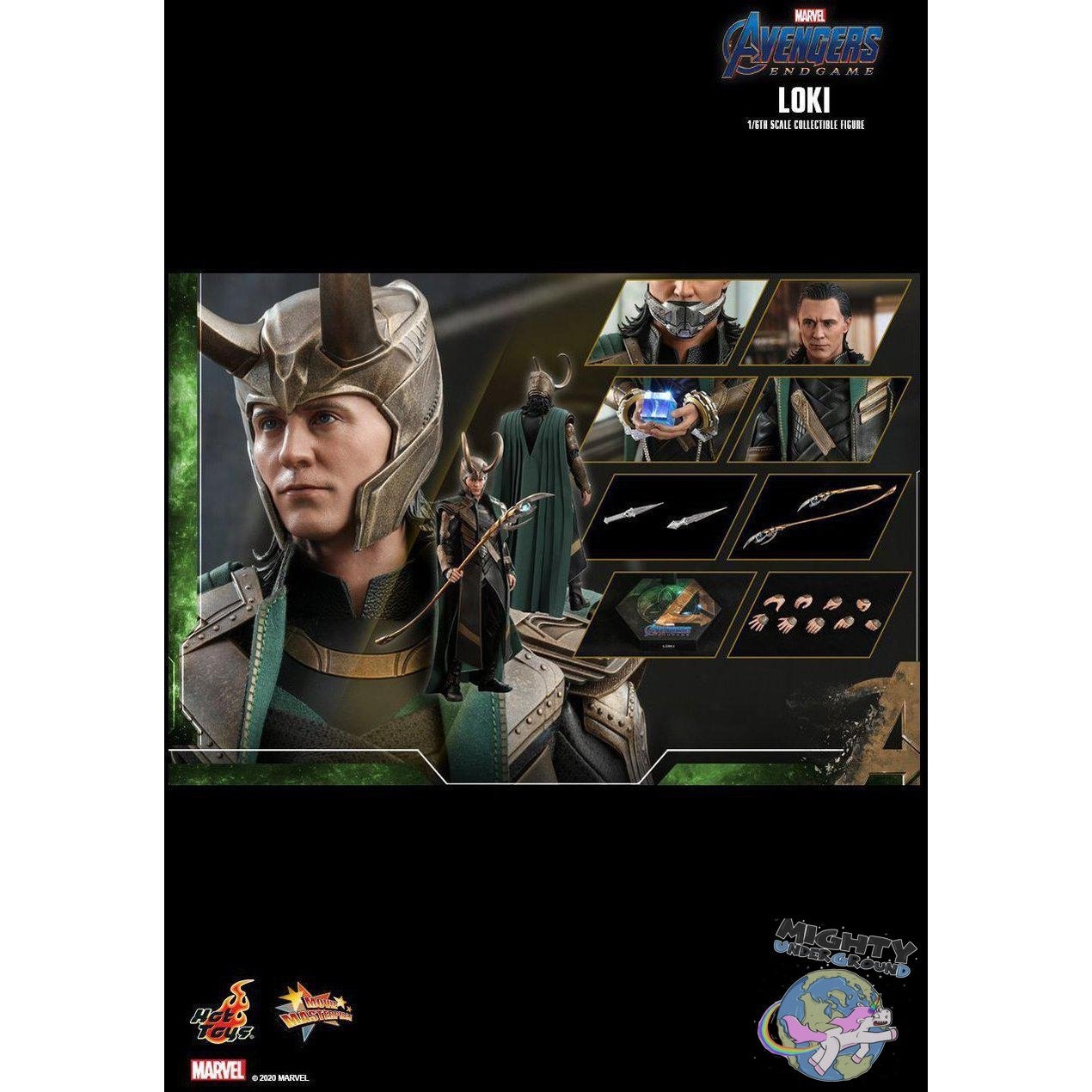 Marvel: Avengers Endgame - Loki 1/6 VORBESTELLUNG!-Actionfiguren-Hot Toys-Mighty Underground