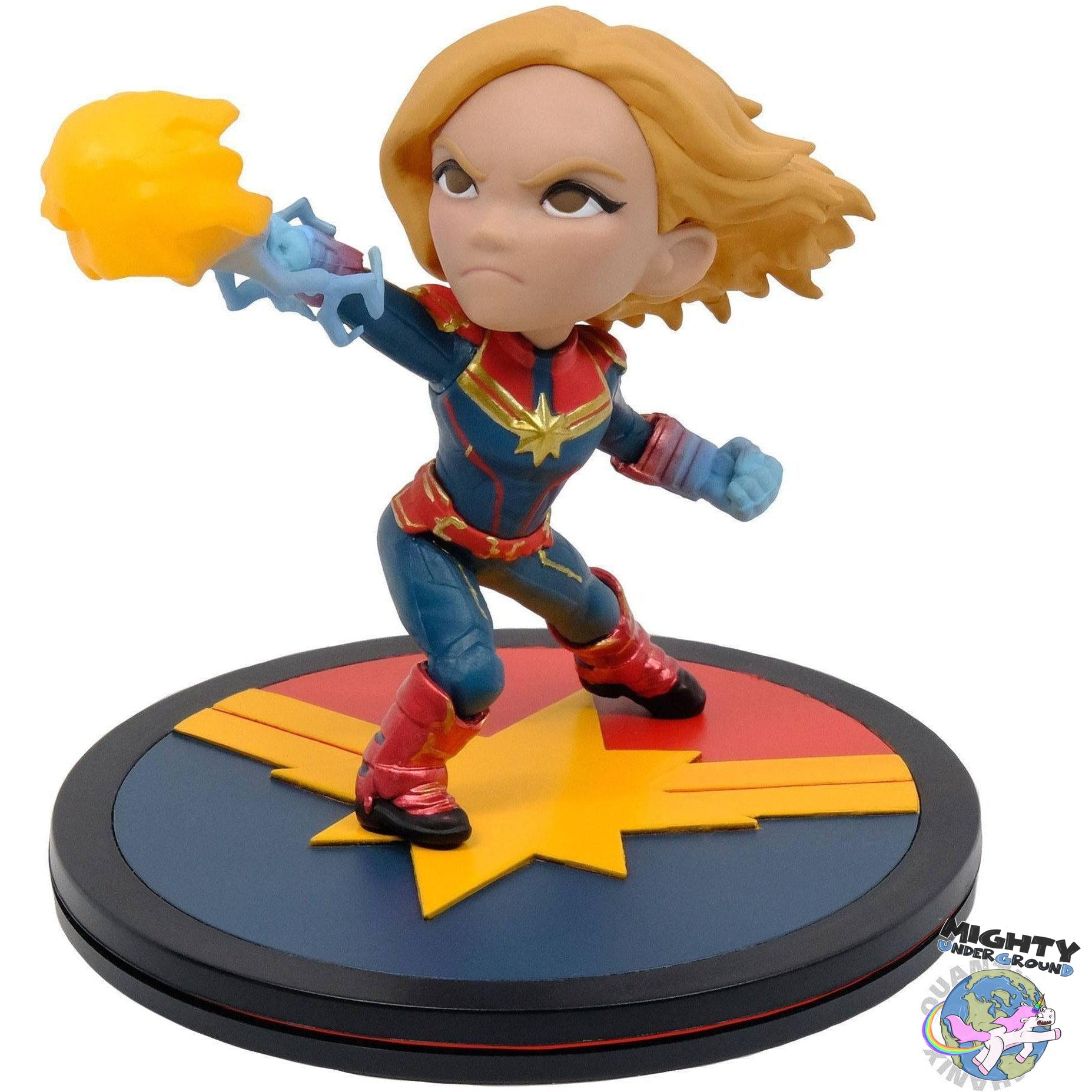 Marvel: Captain Marvel - Q-Fig-Figuren-Quantum Mechanix-Mighty Underground