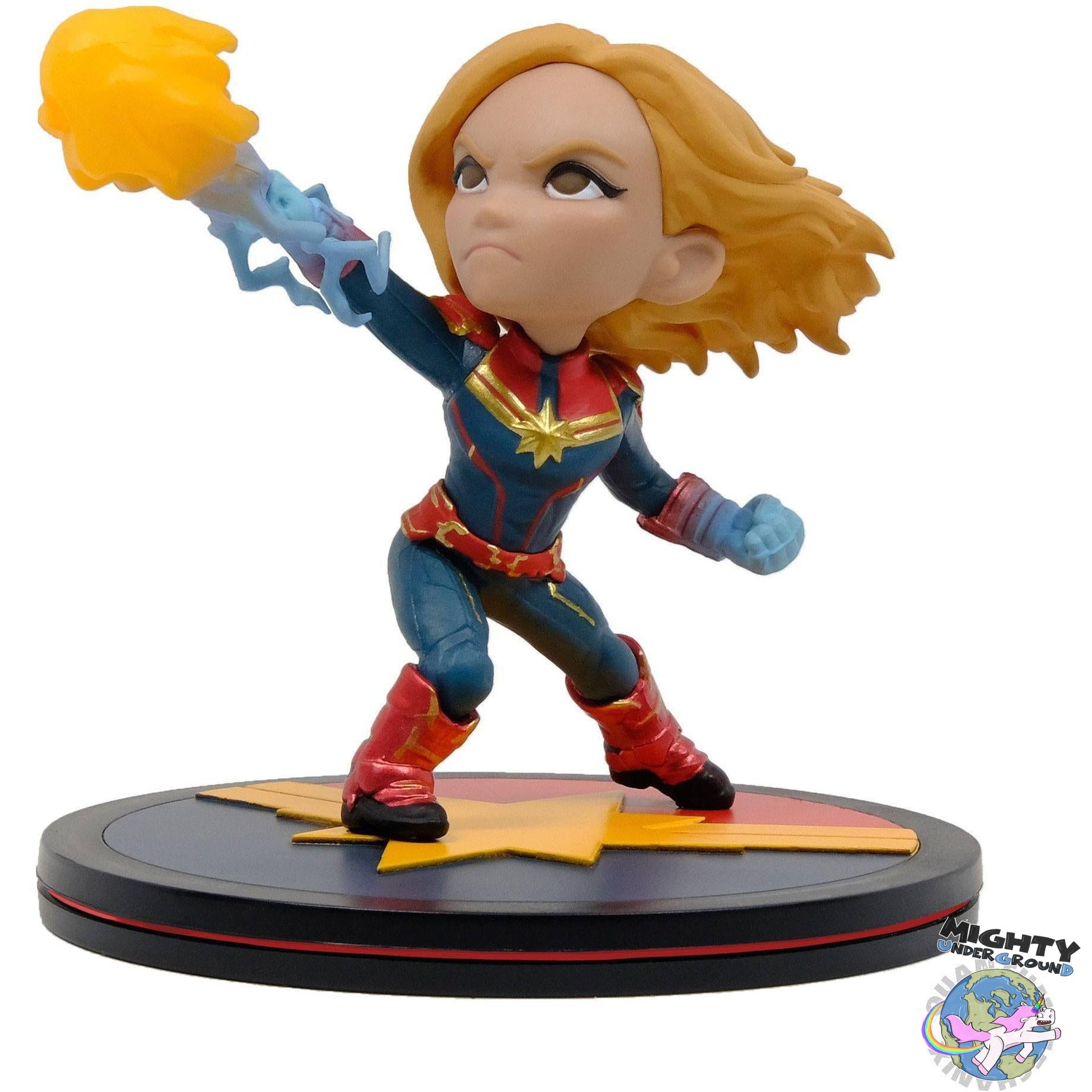 Marvel: Captain Marvel - Q-Fig-Figuren-Quantum Mechanix-Mighty Underground