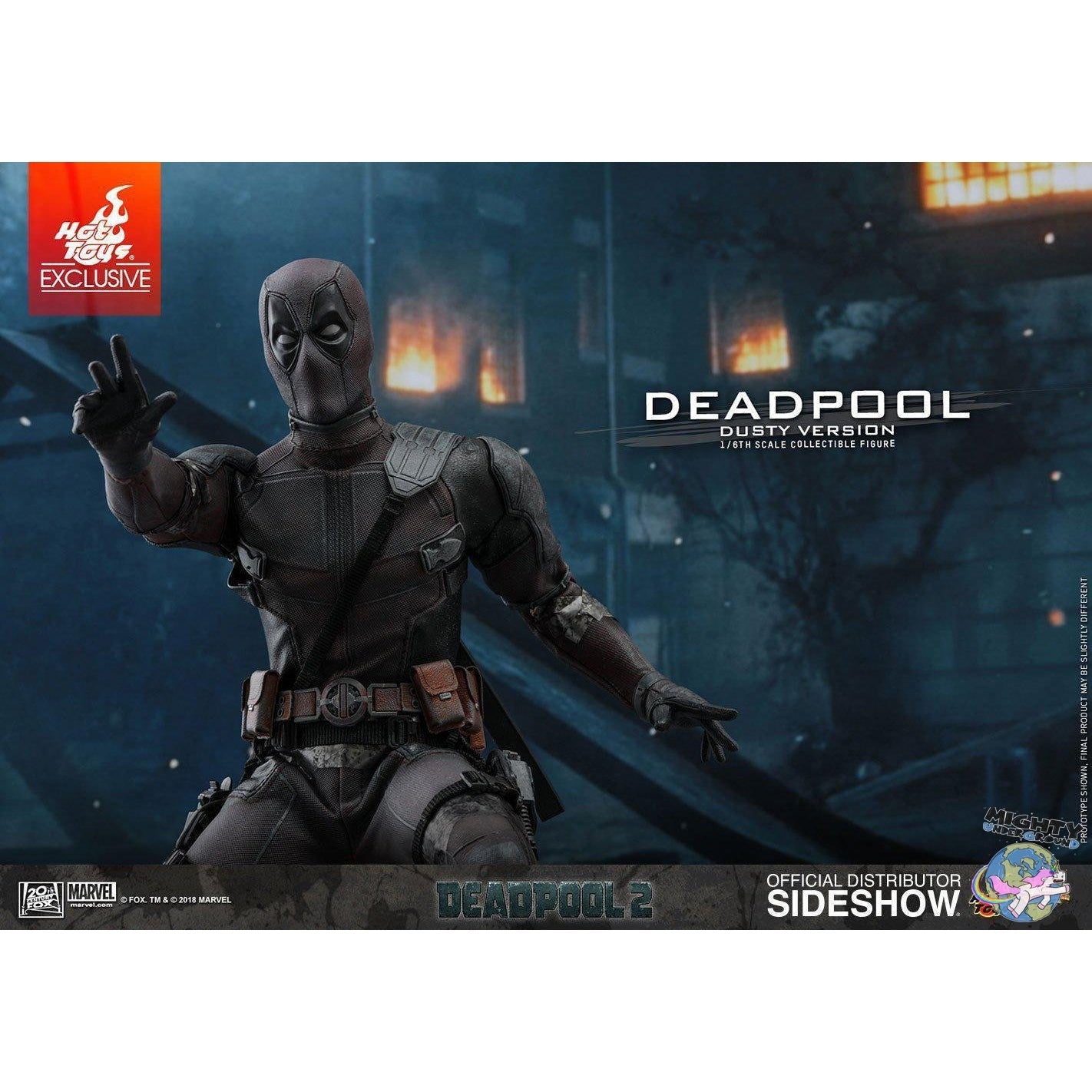 Marvel: Deadpool 2 Dusty Version 1/6-Actionfiguren-Hot Toys-mighty-underground