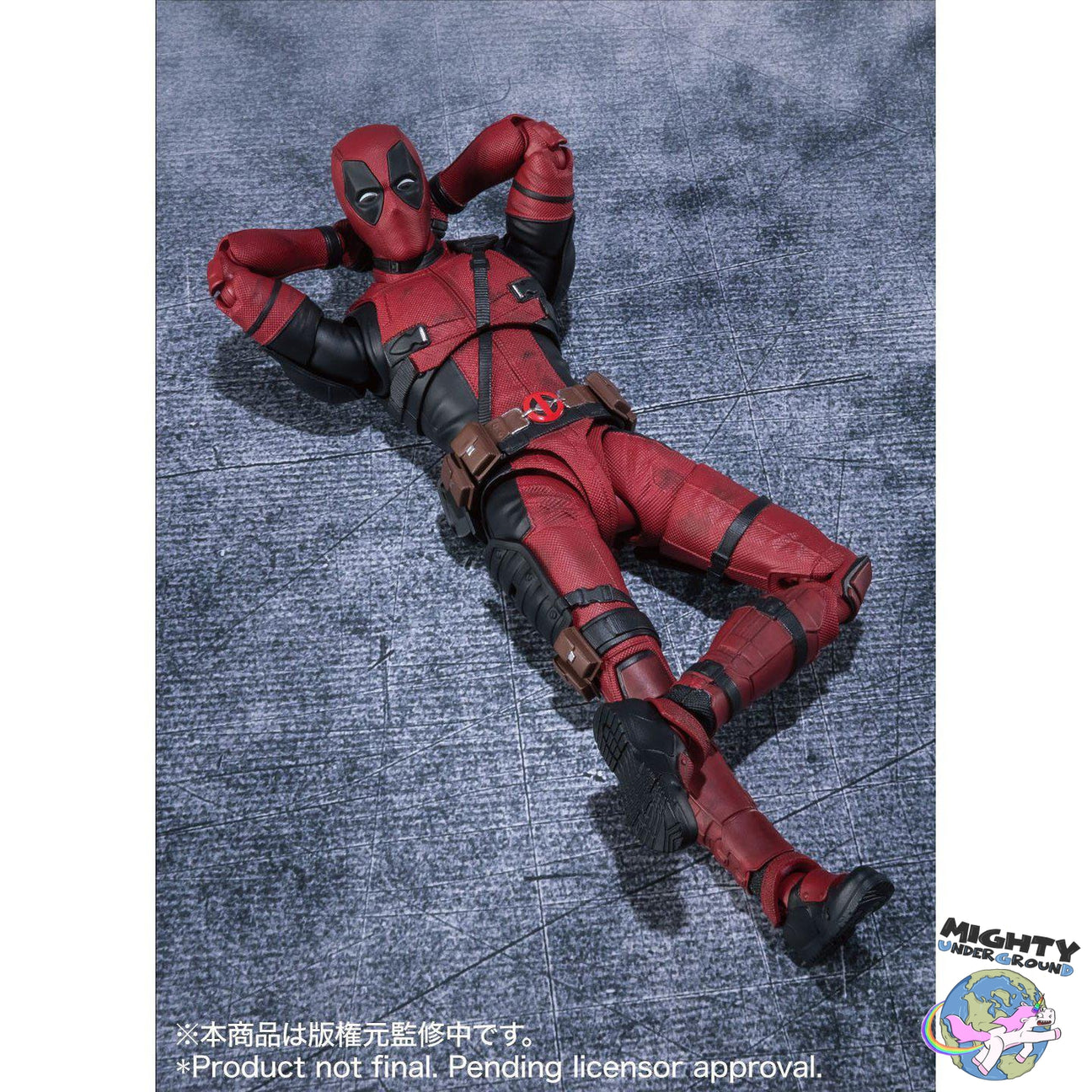 Marvel: Deadpool-Actionfiguren-Bandai Tamashii Nations-Mighty Underground