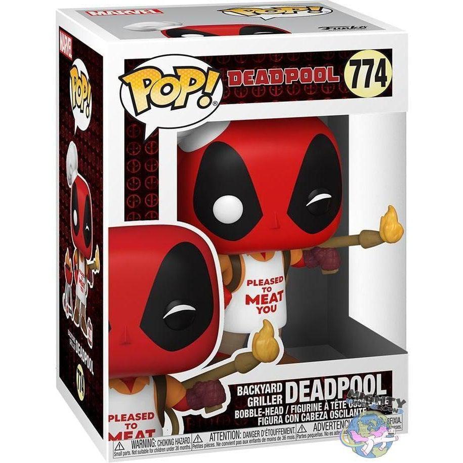 Marvel: Deadpool (Backyard Griller) - Pop #774-POP! + Funkos-Funko-Mighty Underground