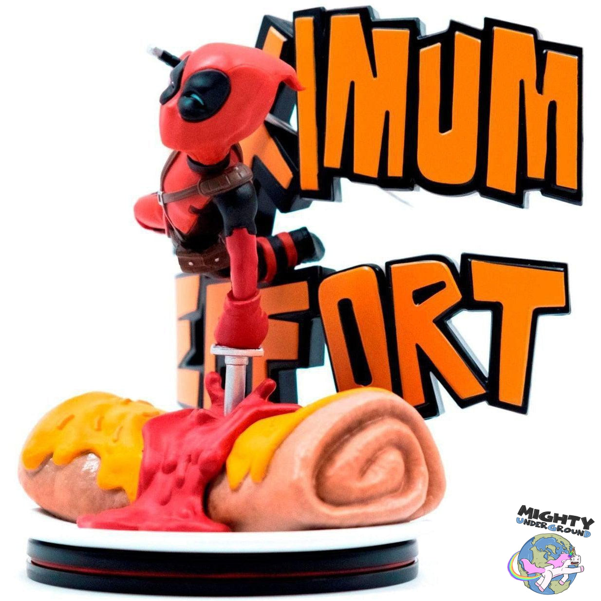 Marvel: Deadpool (Maximum Effort) - Q-Fig MAX-Figuren-Quantum Mechanix-Mighty Underground