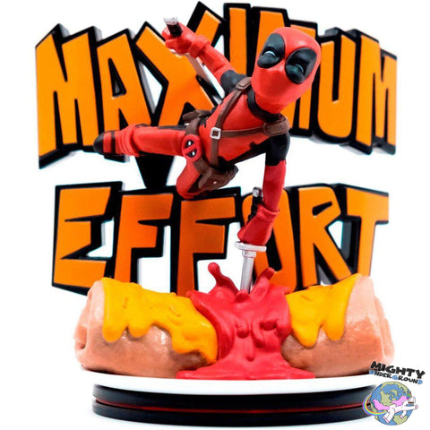 Marvel: Deadpool (Maximum Effort) - Q-Fig MAX-Figuren-Quantum Mechanix-Mighty Underground