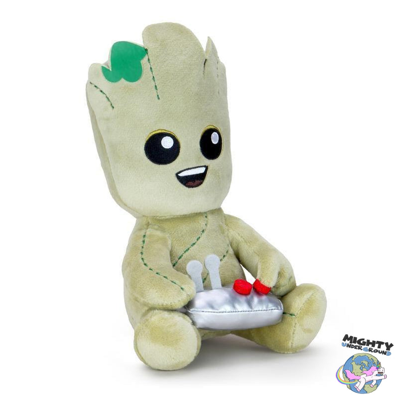 Marvel: Guardians of the Galaxy - Button Groot - Plüsch-Plüschfiguren-Kidrobot-Mighty Underground