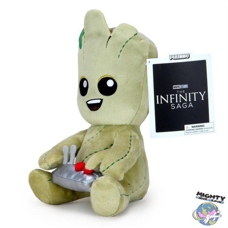 Marvel: Guardians of the Galaxy - Button Groot - Plüsch-Plüschfiguren-Kidrobot-Mighty Underground