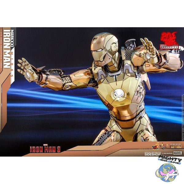 Marvel: Iron Man 3 - Iron Man Mark XXI Midas - Hot Toys Exclusive 1/6-Actionfiguren-Hot Toys-Mighty Underground