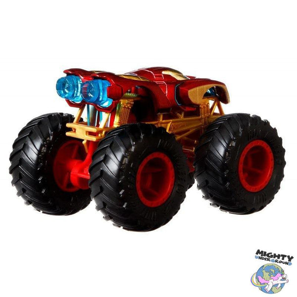 Marvel: Iron Man Monster Truck (Hot Wheels) 1:64 - Modellauto-Modellautos-Mattel-Mighty Underground