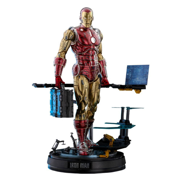 Marvel: Iron Man Suit Armor Deluxe 1/6-Actionfiguren-Hot Toys-Mighty Underground