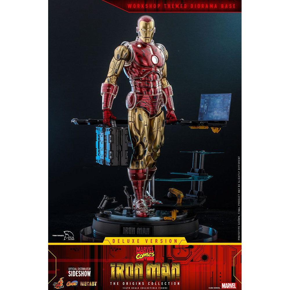 Marvel: Iron Man Suit Armor Deluxe 1/6-Actionfiguren-Hot Toys-Mighty Underground