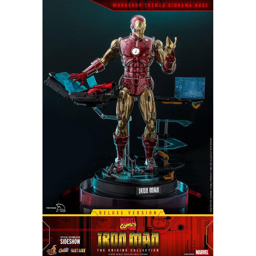 Marvel: Iron Man Suit Armor Deluxe 1/6-Actionfiguren-Hot Toys-Mighty Underground