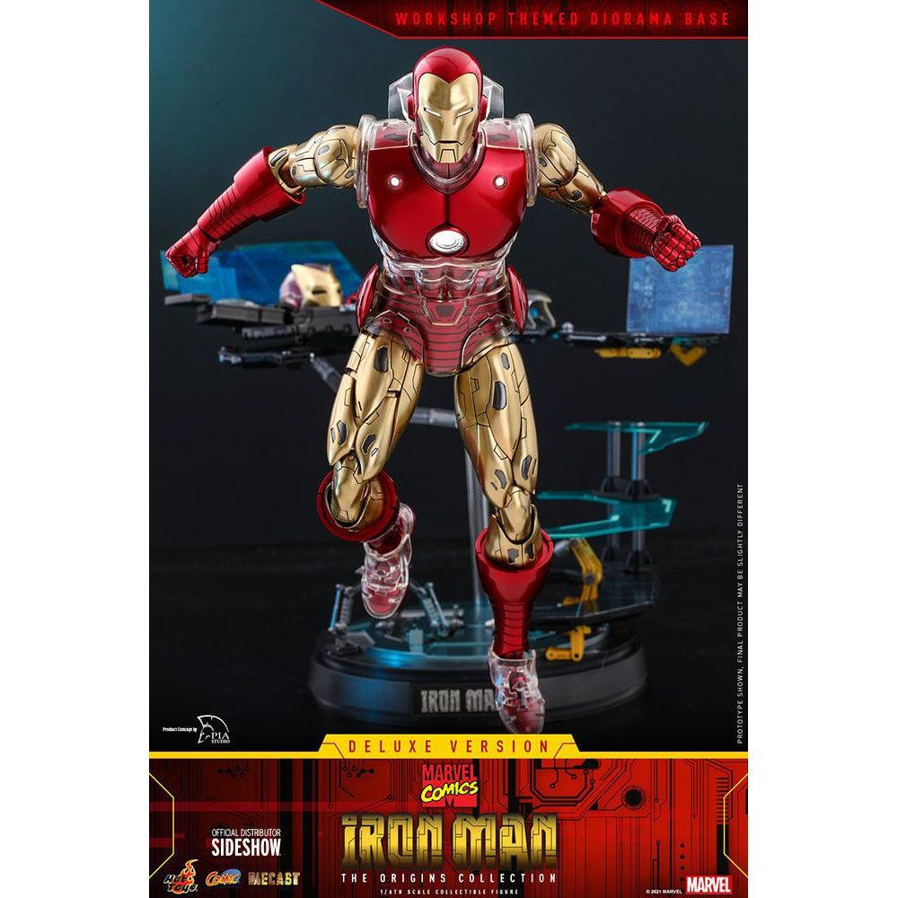 Marvel: Iron Man Suit Armor Deluxe 1/6-Actionfiguren-Hot Toys-Mighty Underground