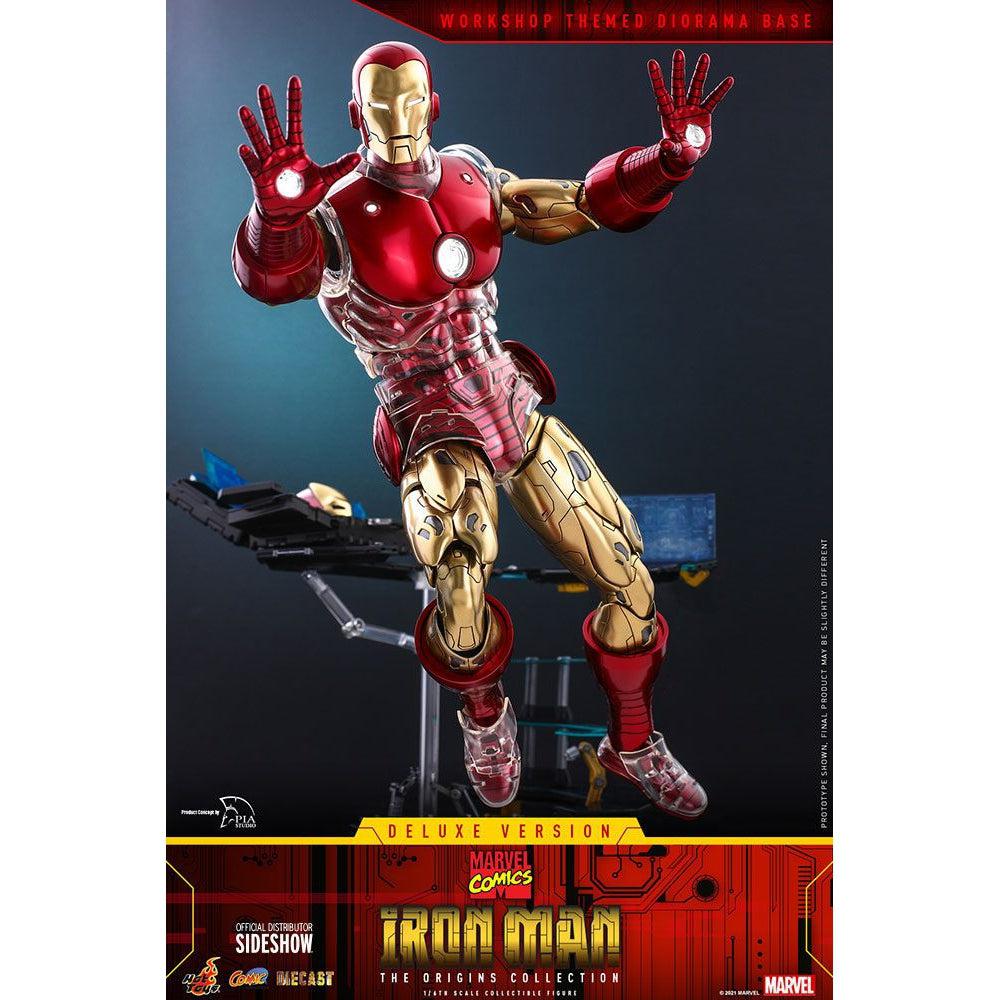 Marvel: Iron Man Suit Armor Deluxe 1/6-Actionfiguren-Hot Toys-Mighty Underground