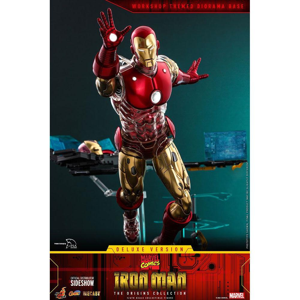 Marvel: Iron Man Suit Armor Deluxe 1/6-Actionfiguren-Hot Toys-Mighty Underground