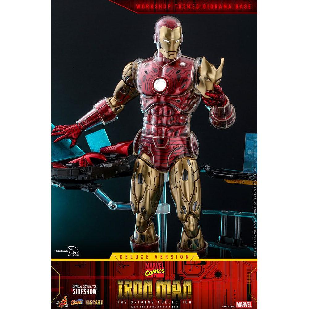 Marvel: Iron Man Suit Armor Deluxe 1/6-Actionfiguren-Hot Toys-Mighty Underground