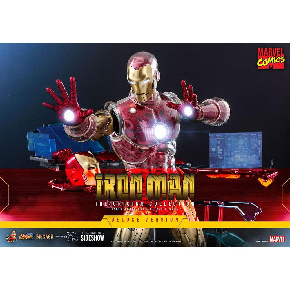 Marvel: Iron Man Suit Armor Deluxe 1/6-Actionfiguren-Hot Toys-Mighty Underground