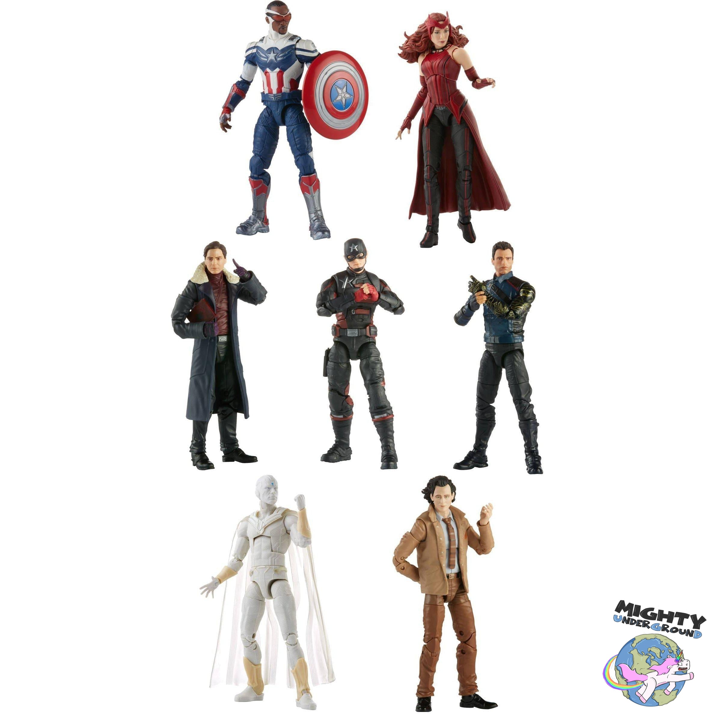 Marvel Legends: Avengers Disney Plus Wave (Captain America Flight Gear BAF) VORBESTELLUNG!-Actionfiguren-Hasbro-Mighty Underground