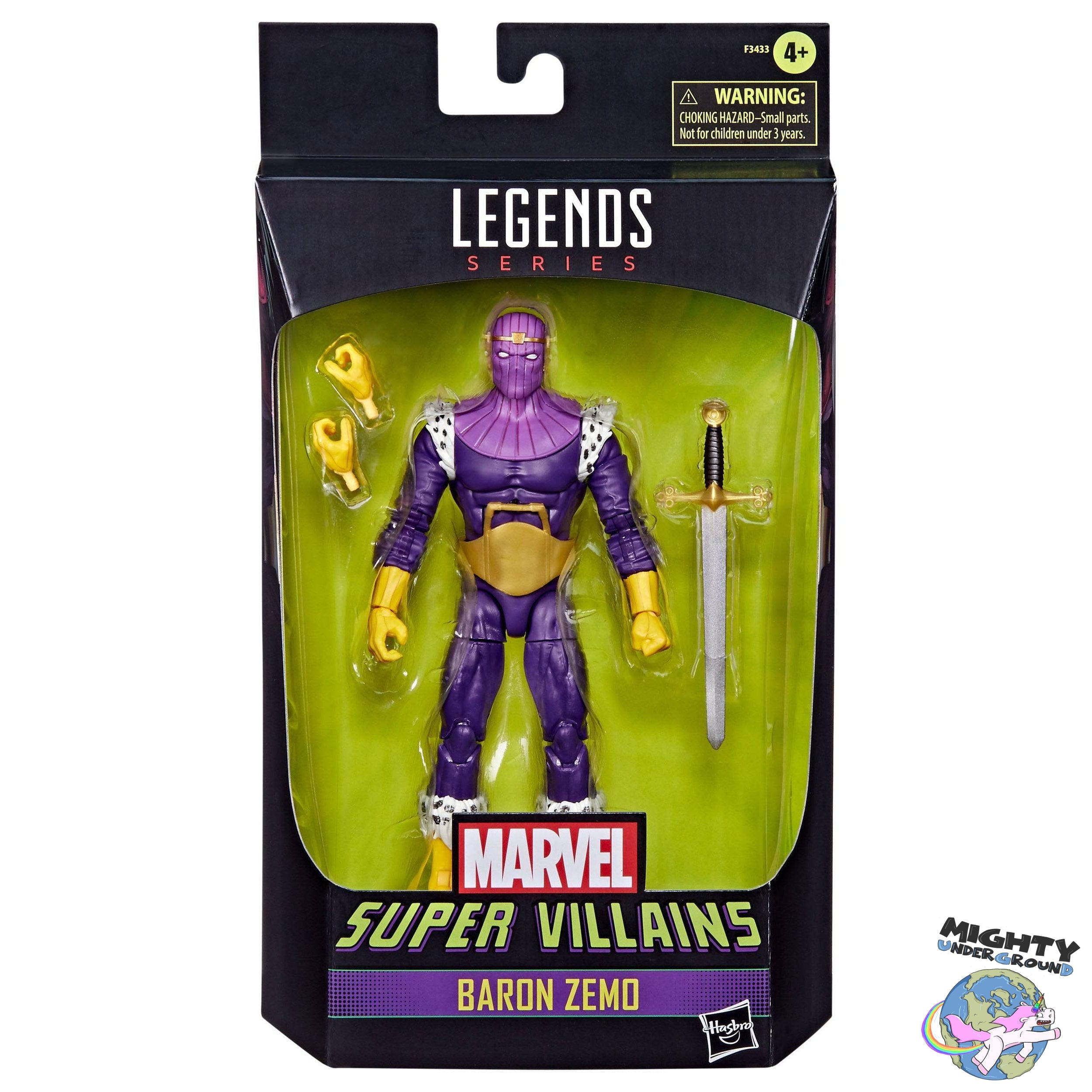 Marvel Legends: Baron Zemo (Super Villains)-Actionfiguren-Hasbro-Mighty Underground