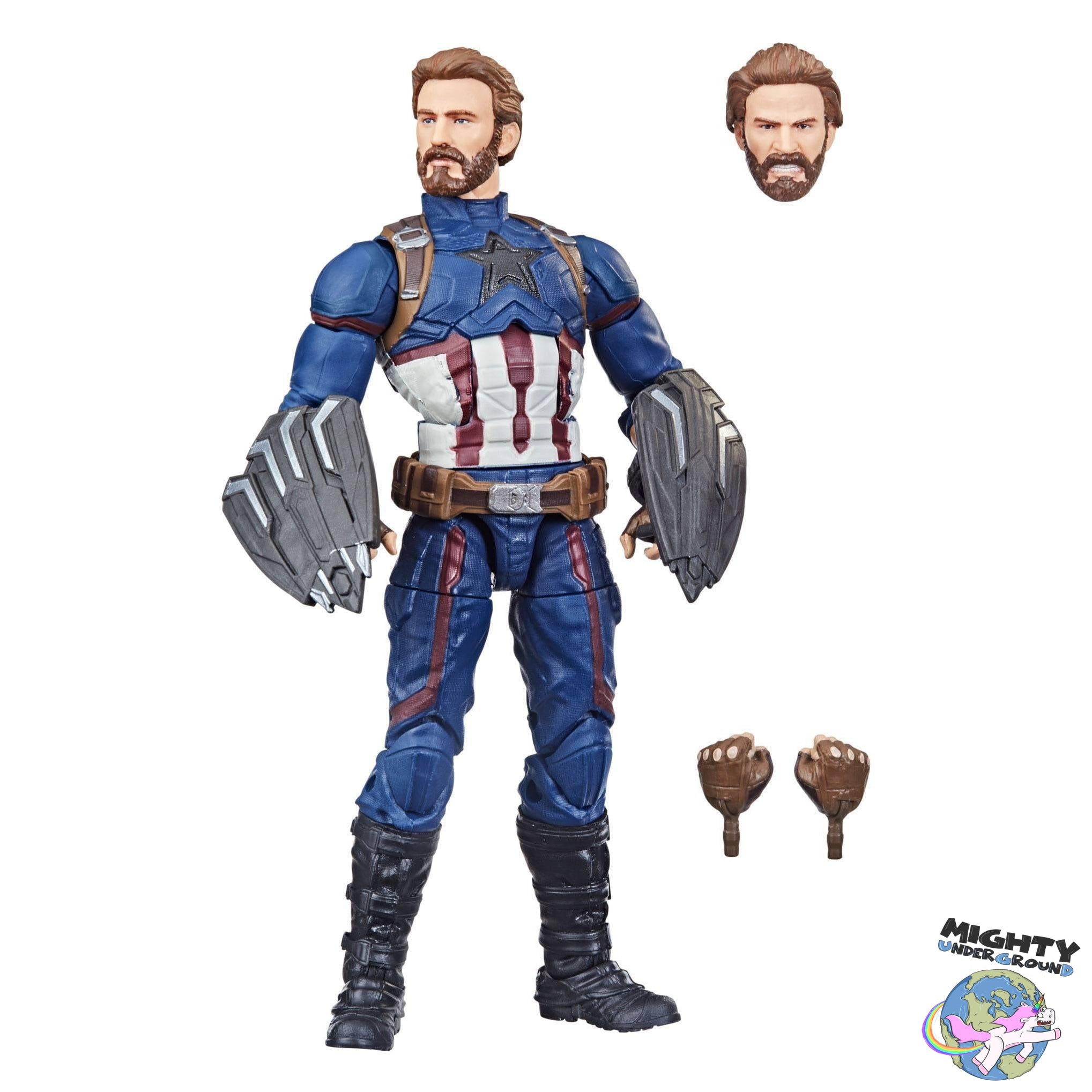 Marvel Legends: Captain America (Infinity War, The Infinity Saga) VORBESTELLUNG!-Actionfiguren-Hasbro-Mighty Underground