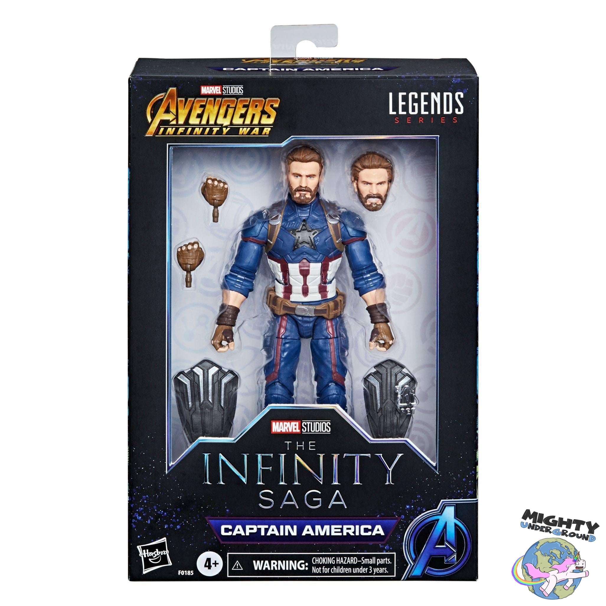 Marvel Legends: Captain America (Infinity War, The Infinity Saga) VORBESTELLUNG!-Actionfiguren-Hasbro-Mighty Underground