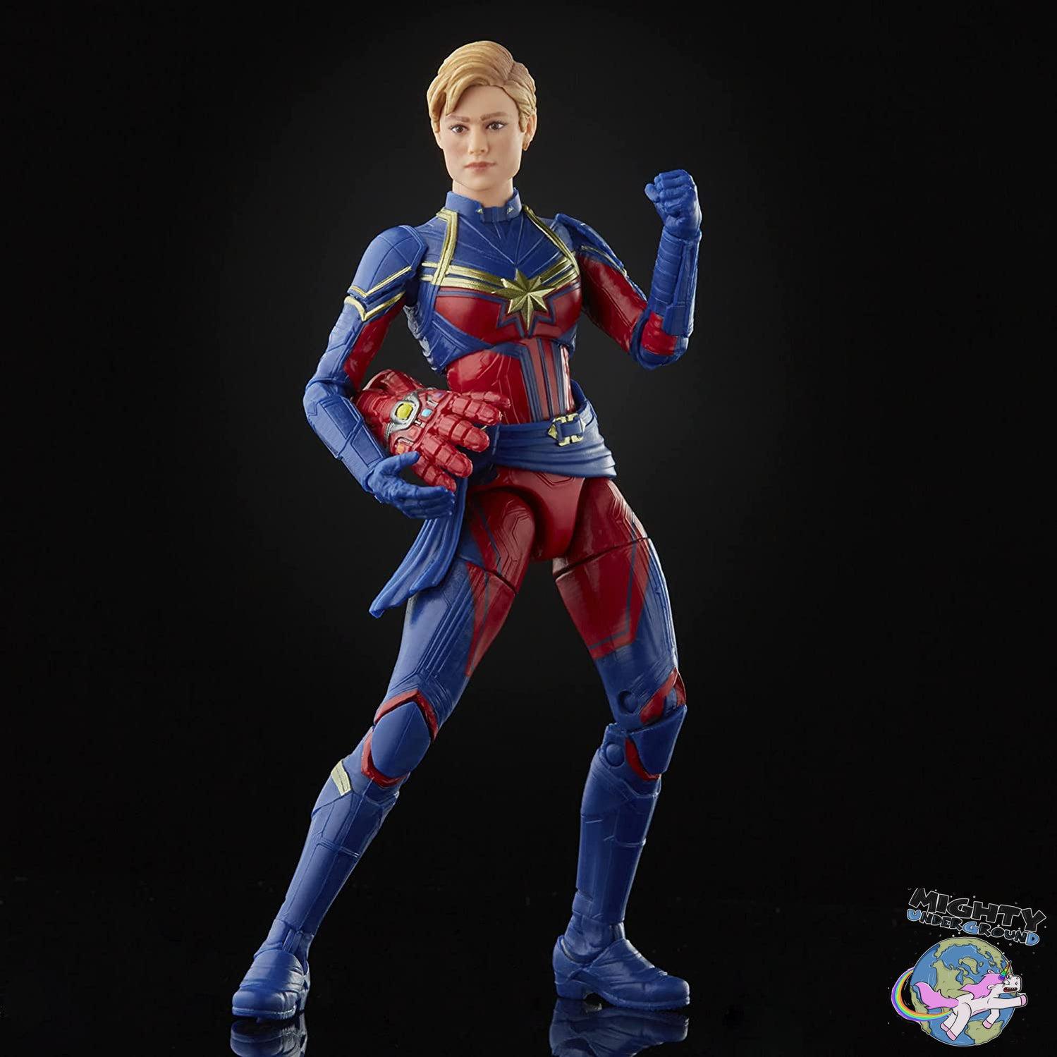 Marvel Legends: Captain Marvel & Rescue Armor (Endgame, The Infinity Saga)-Actionfiguren-Hasbro-Mighty Underground