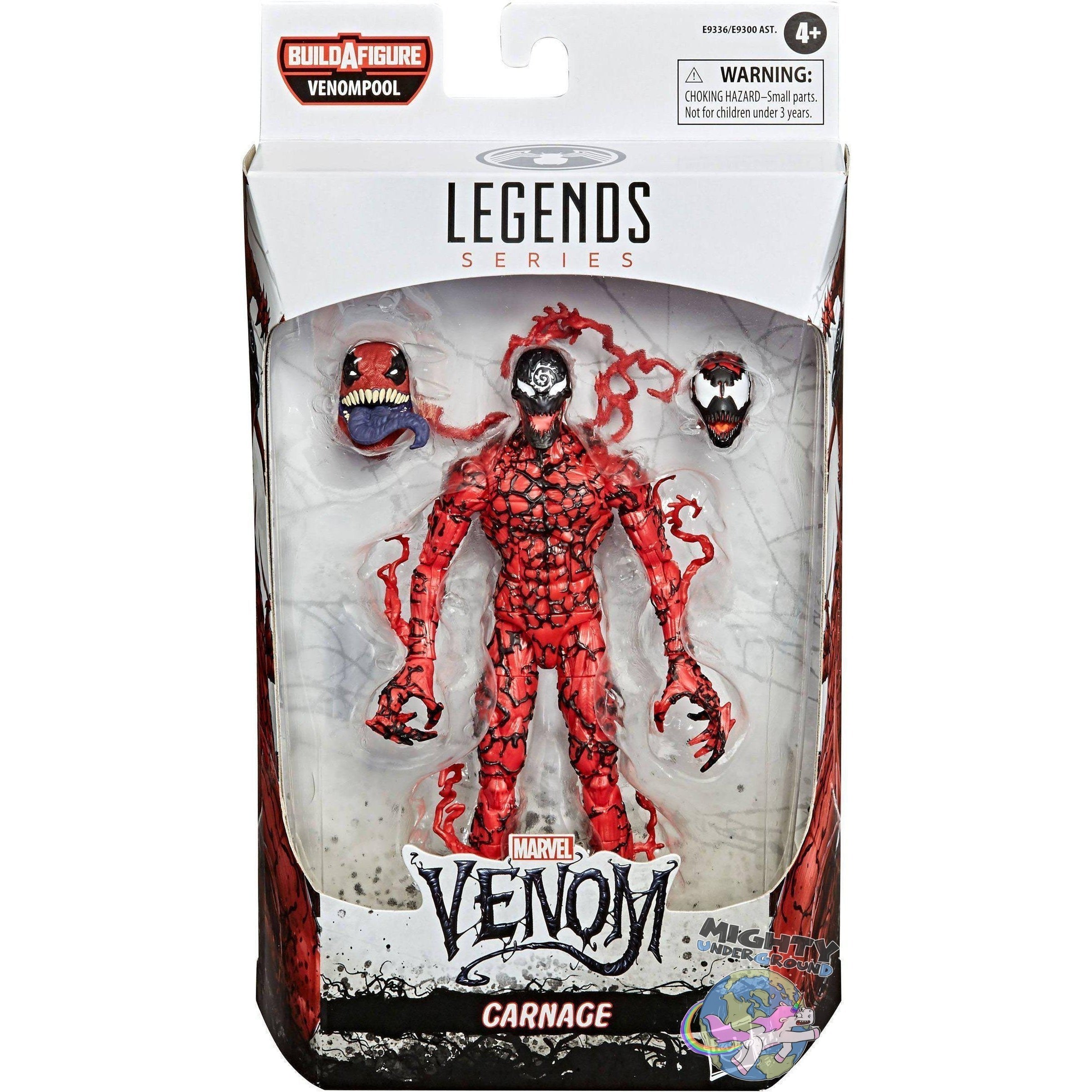 Marvel Legends: Carnage-Actionfigur-Hasbro-mighty-underground