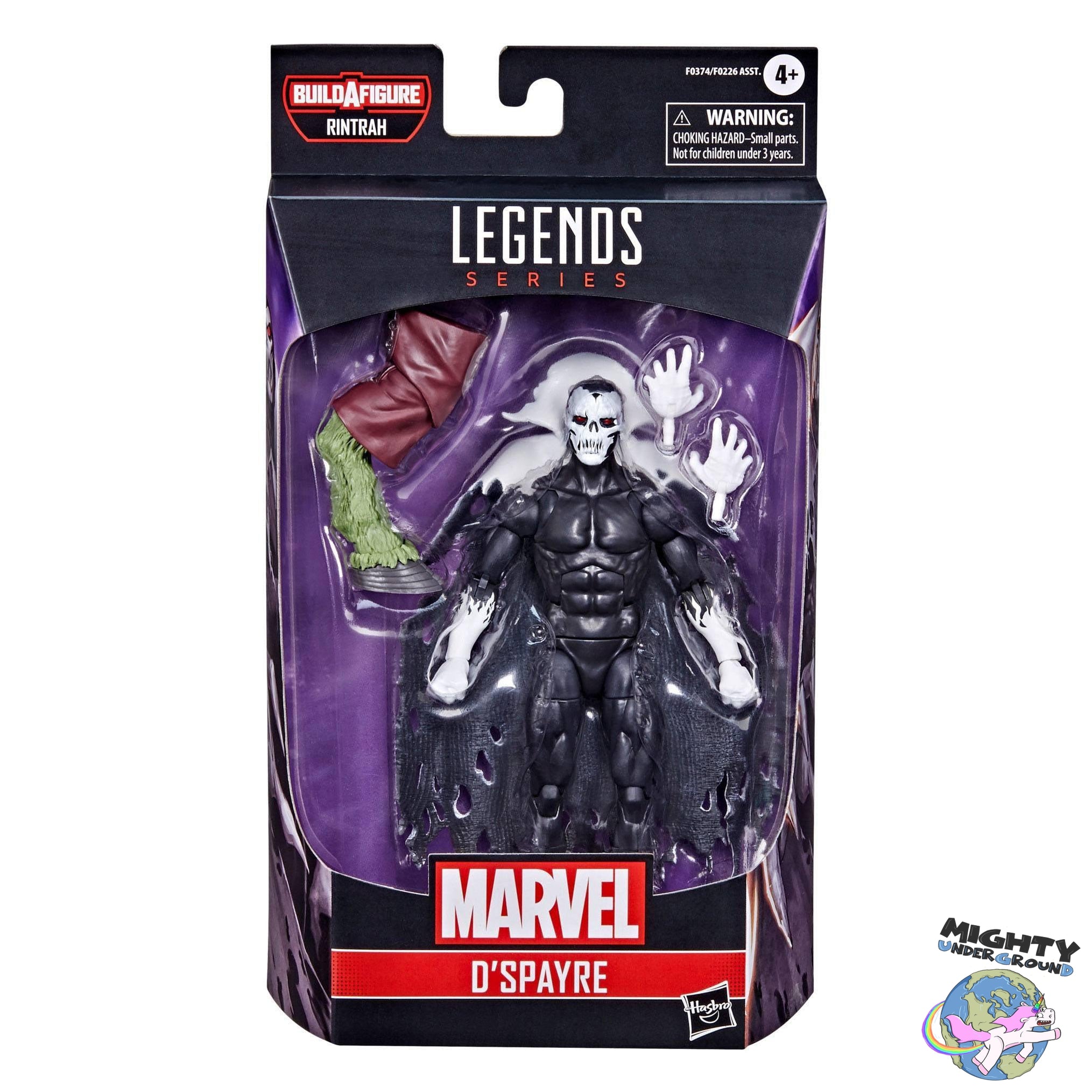 Marvel Legends: D'Spayre-Actionfiguren-Hasbro-Mighty Underground