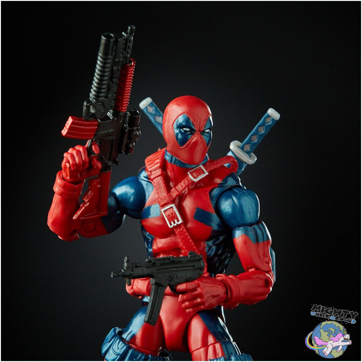 Marvel Legends: Deadpool (The Uncanny X-Men, X-Force, Retro Collection)-Actionfiguren-Hasbro-Mighty Underground