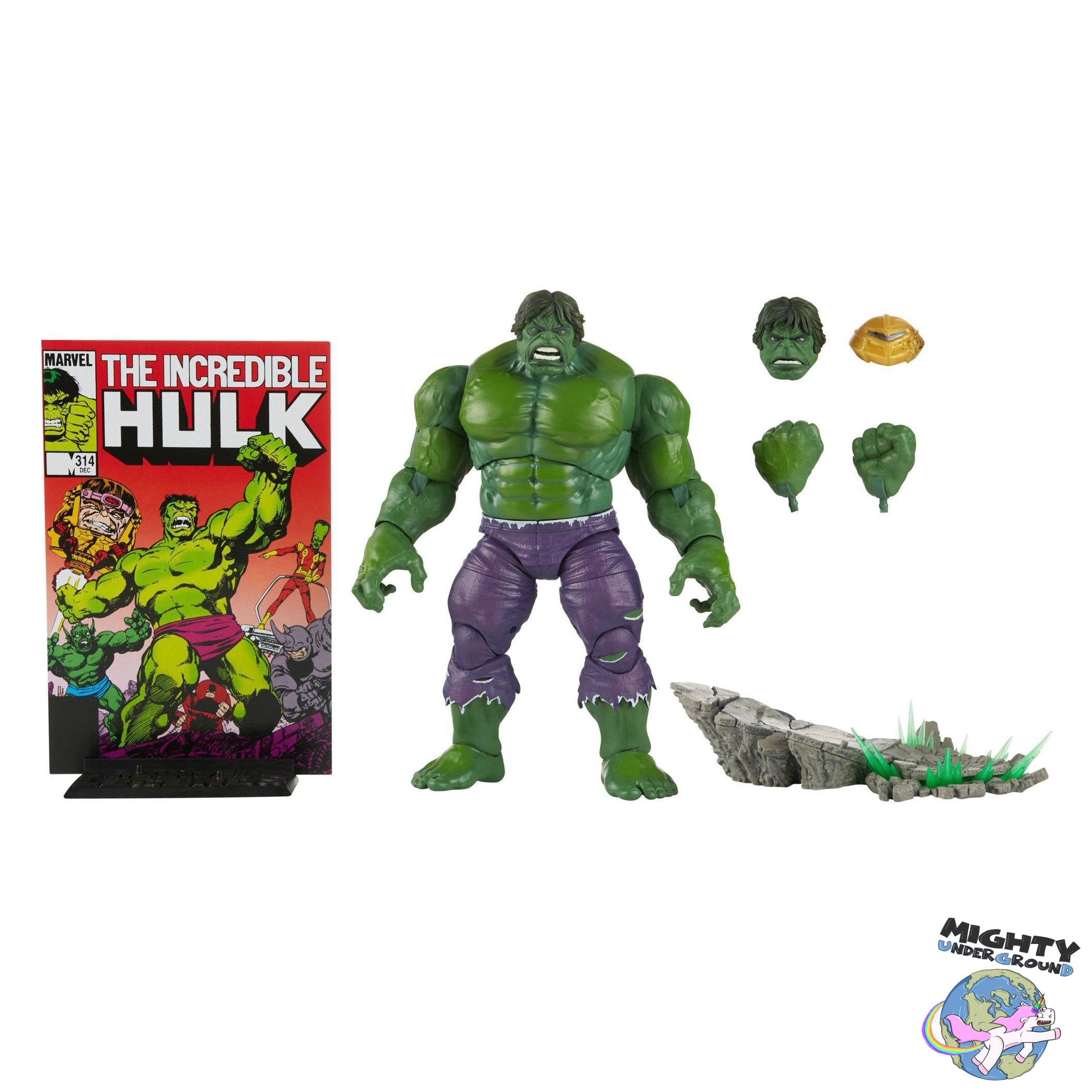 Marvel Legends: Hulk (20th Anniversary Series 1)-Actionfiguren-Hasbro-Mighty Underground