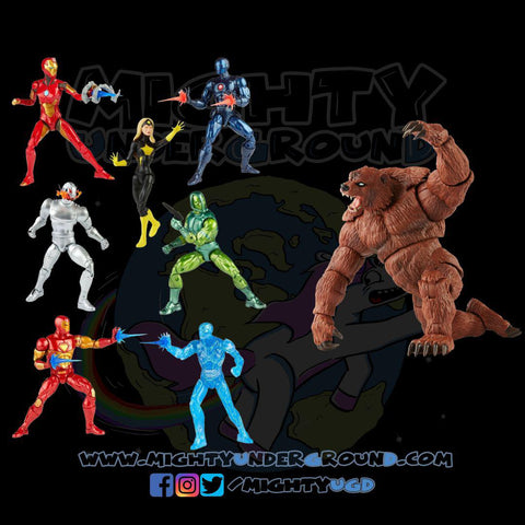Marvel Legends: Iron Man 2021 Wave (Ursa Major BAF)-Actionfiguren-Hasbro-Mighty Underground