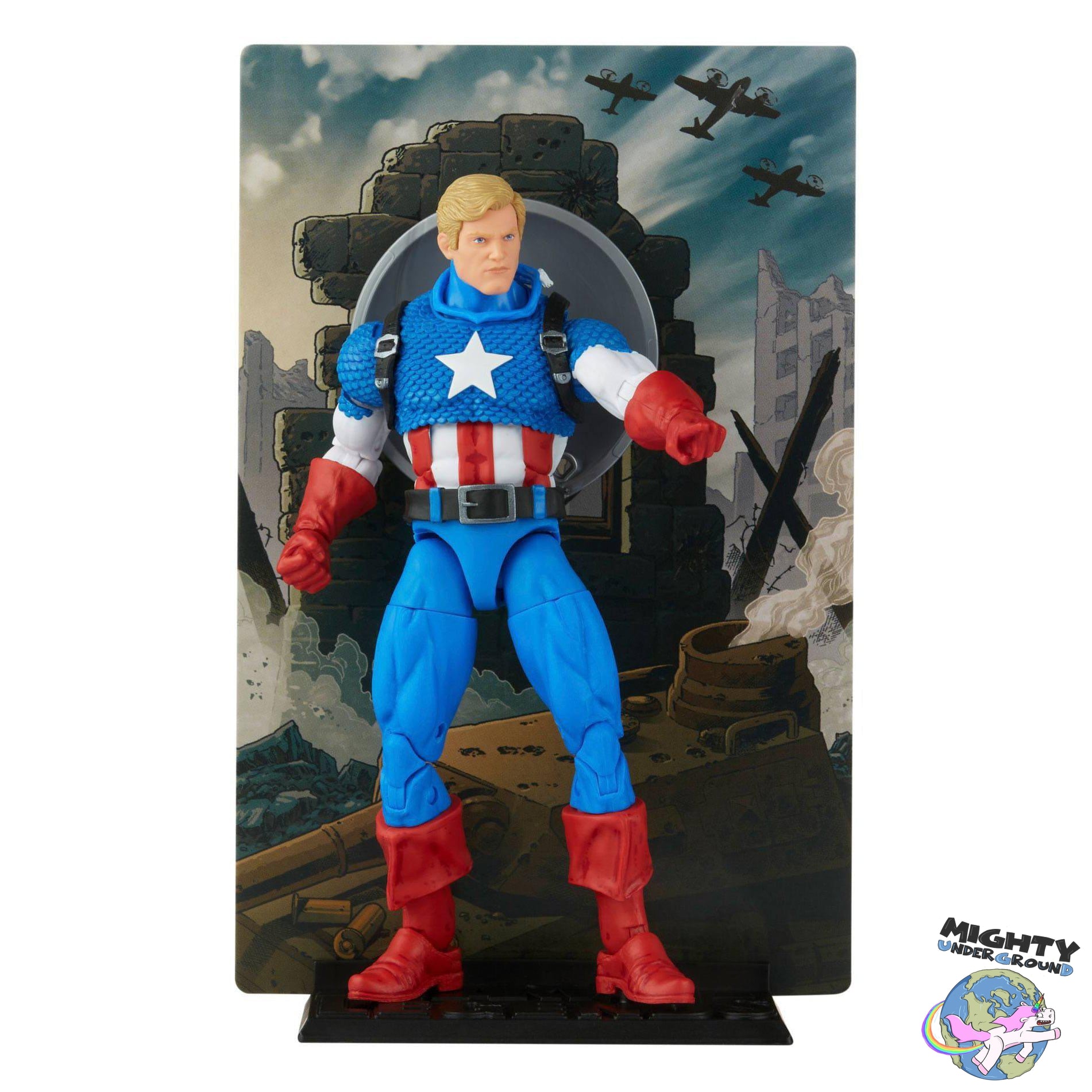 Marvel Legends: Iron Man & Captain America (20th Anniversary Series 1)-Actionfiguren-Hasbro-Mighty Underground