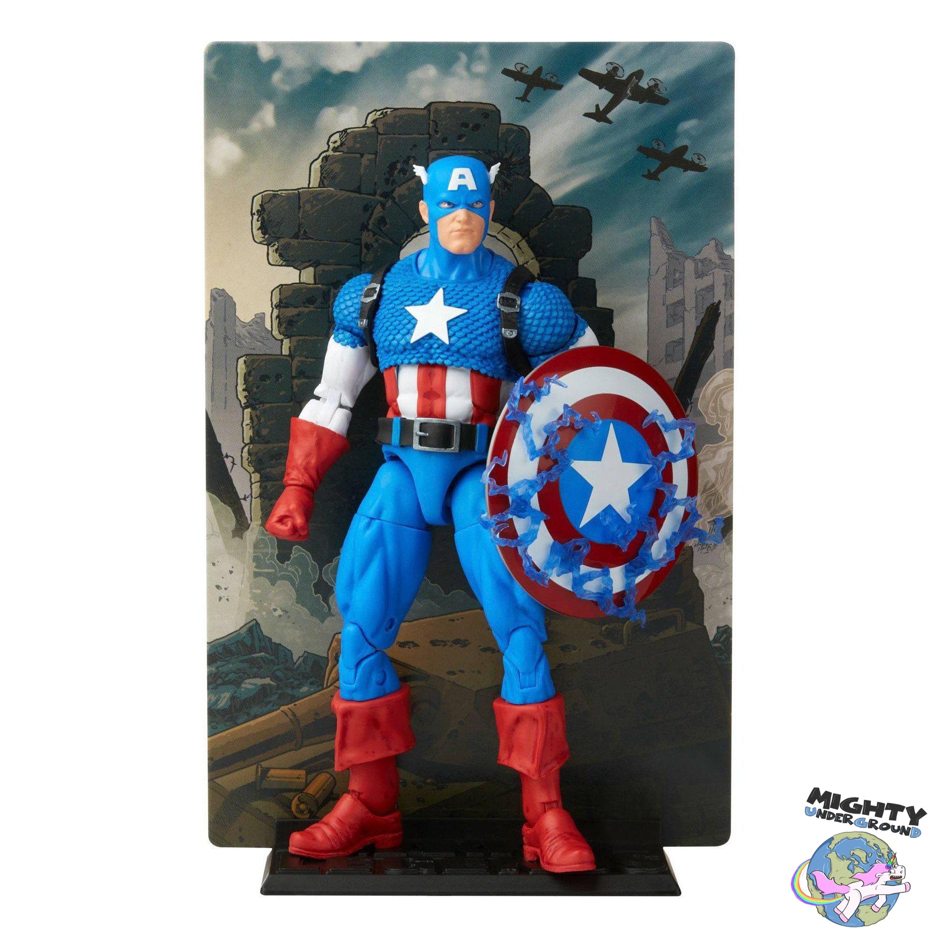 Marvel Legends: Iron Man & Captain America (20th Anniversary Series 1)-Actionfiguren-Hasbro-Mighty Underground