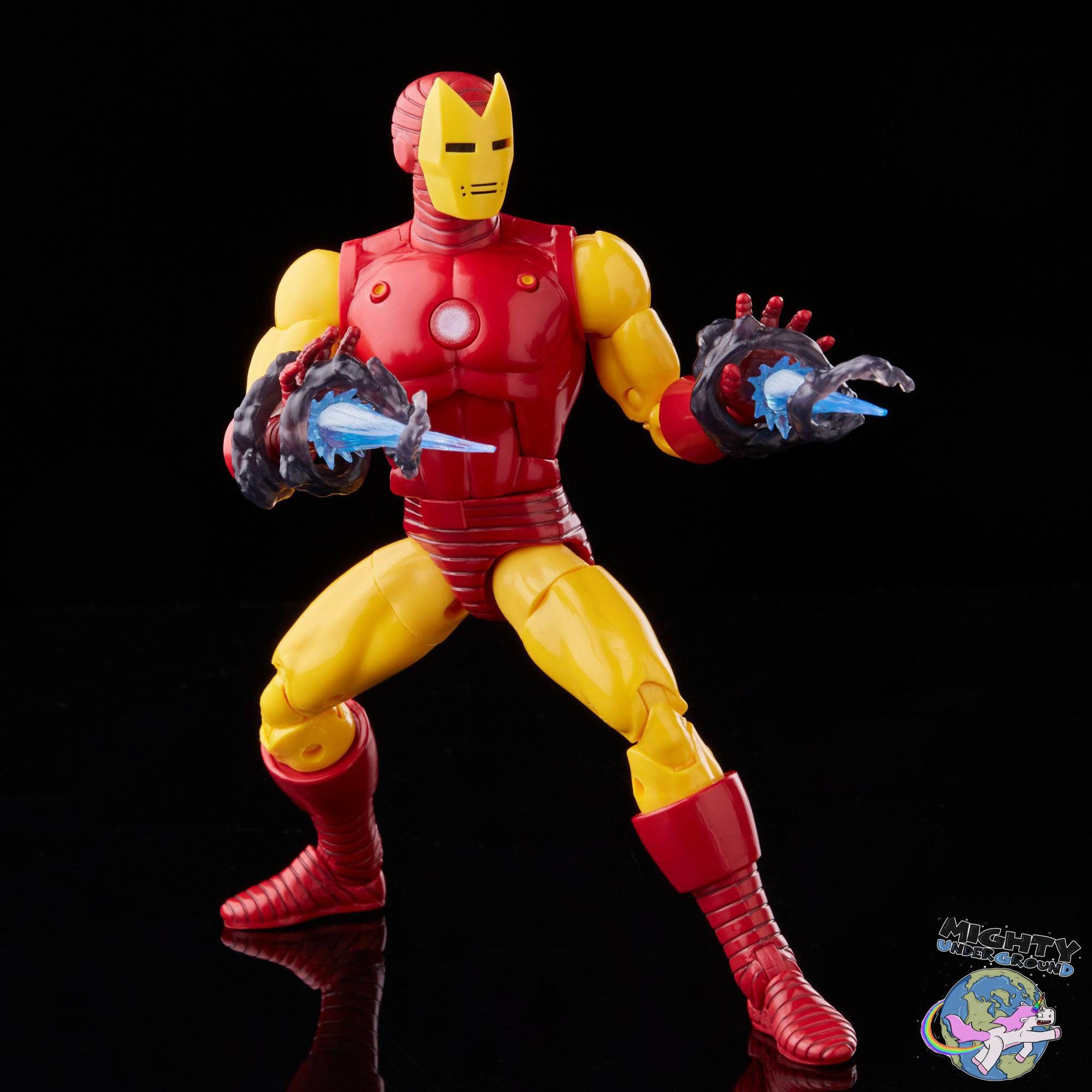 Marvel Legends: Iron Man & Captain America (20th Anniversary Series 1)-Actionfiguren-Hasbro-Mighty Underground