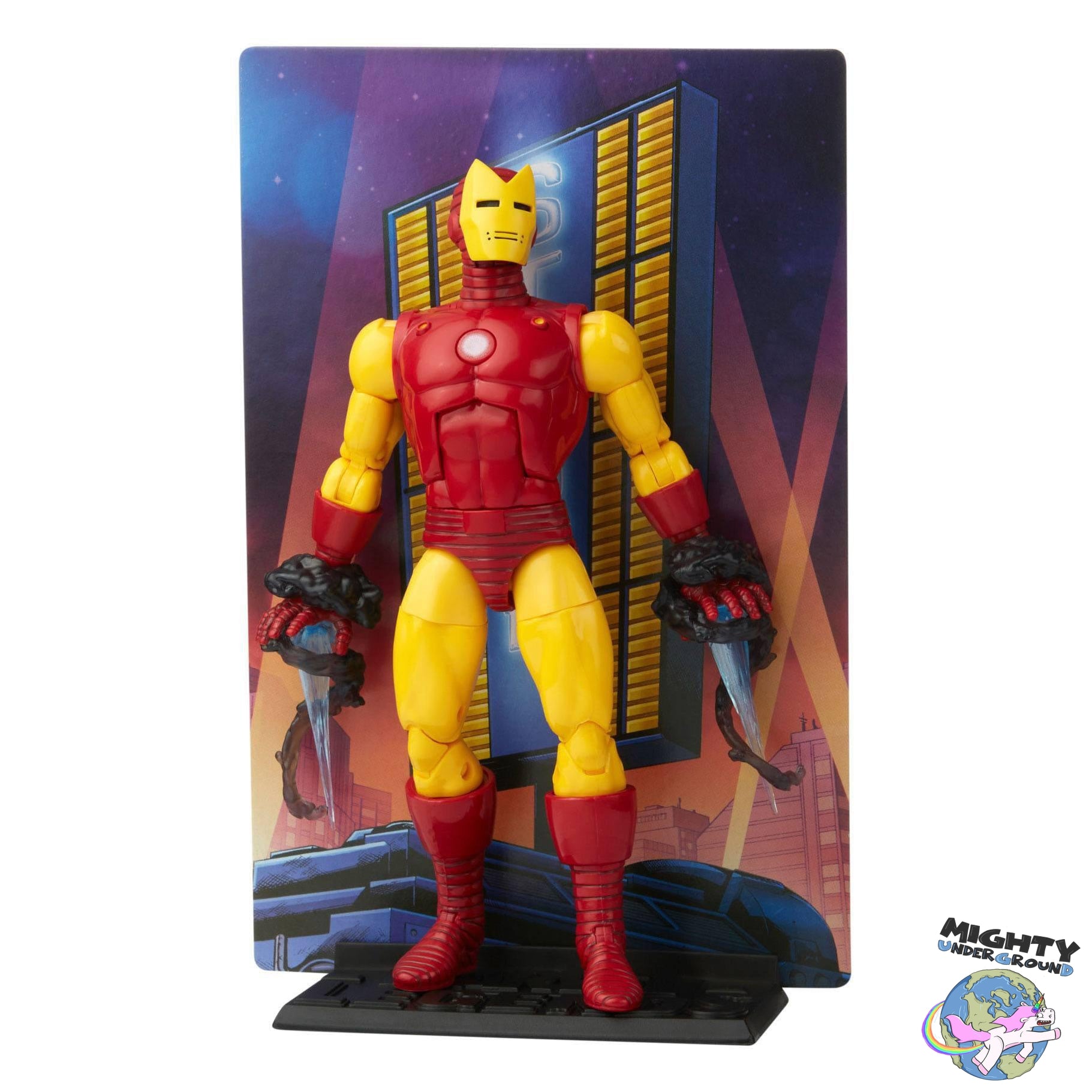 Marvel Legends: Iron Man & Captain America (20th Anniversary Series 1)-Actionfiguren-Hasbro-Mighty Underground