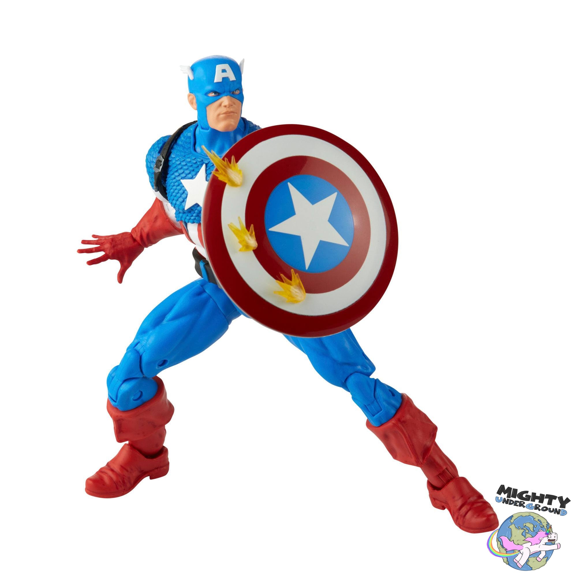 Marvel Legends: Iron Man & Captain America (20th Anniversary Series 1)-Actionfiguren-Hasbro-Mighty Underground