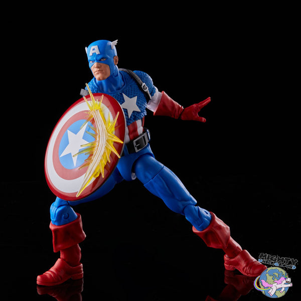 Marvel Legends: Iron Man & Captain America (20th Anniversary Series 1)-Actionfiguren-Hasbro-Mighty Underground